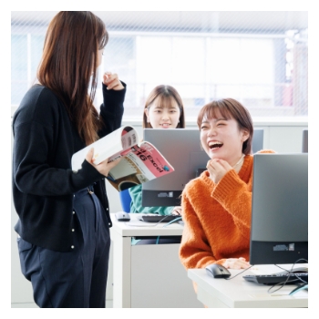話しやすい&親しみやすい先生